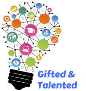 Lightbulb with gifted icons